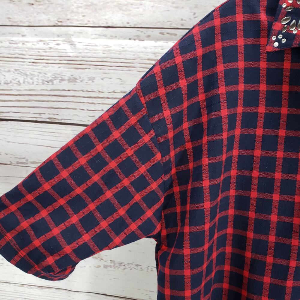 Zara Basic Collection Oversized Embellish Shirt D… - image 6